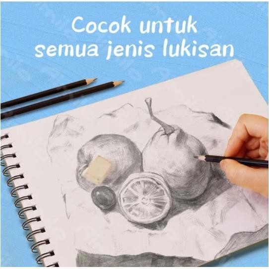 

TERLARIS! Sketch Book Craft Ring Atas V-Tec 120gsm SB12053AT