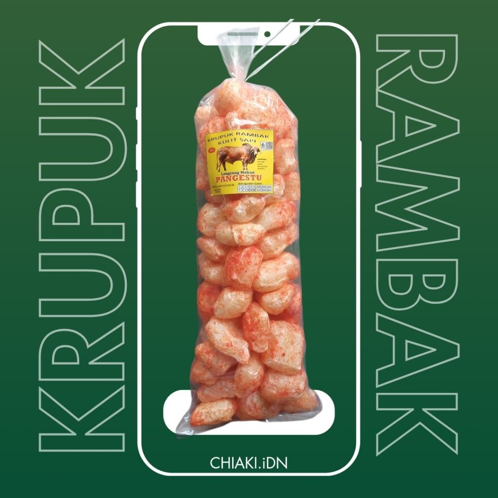 

Rambak 250gr - Camilan Kulit Sapi Siap Makan Krupuk Rambak Siap Makan 250 gr - Kulit Sapi Asli Premium Krupuk Rambak Siap Makan 250gr - Oleh-Oleh Khas Kulit Sapi