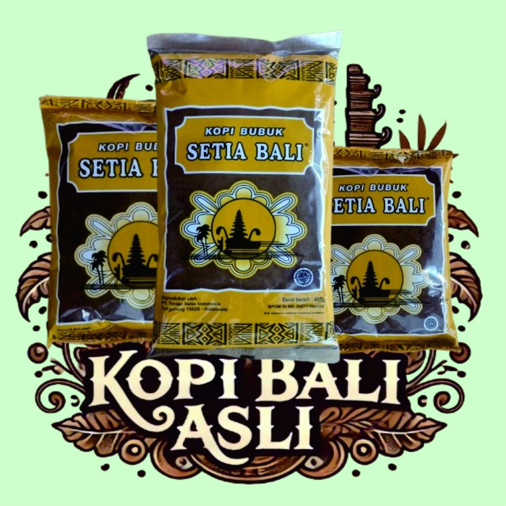 

New Kopi Bali Setia Bali 200 Gram | 400 Gram | 80 Gram - Original Kopi Setia BaliPremium