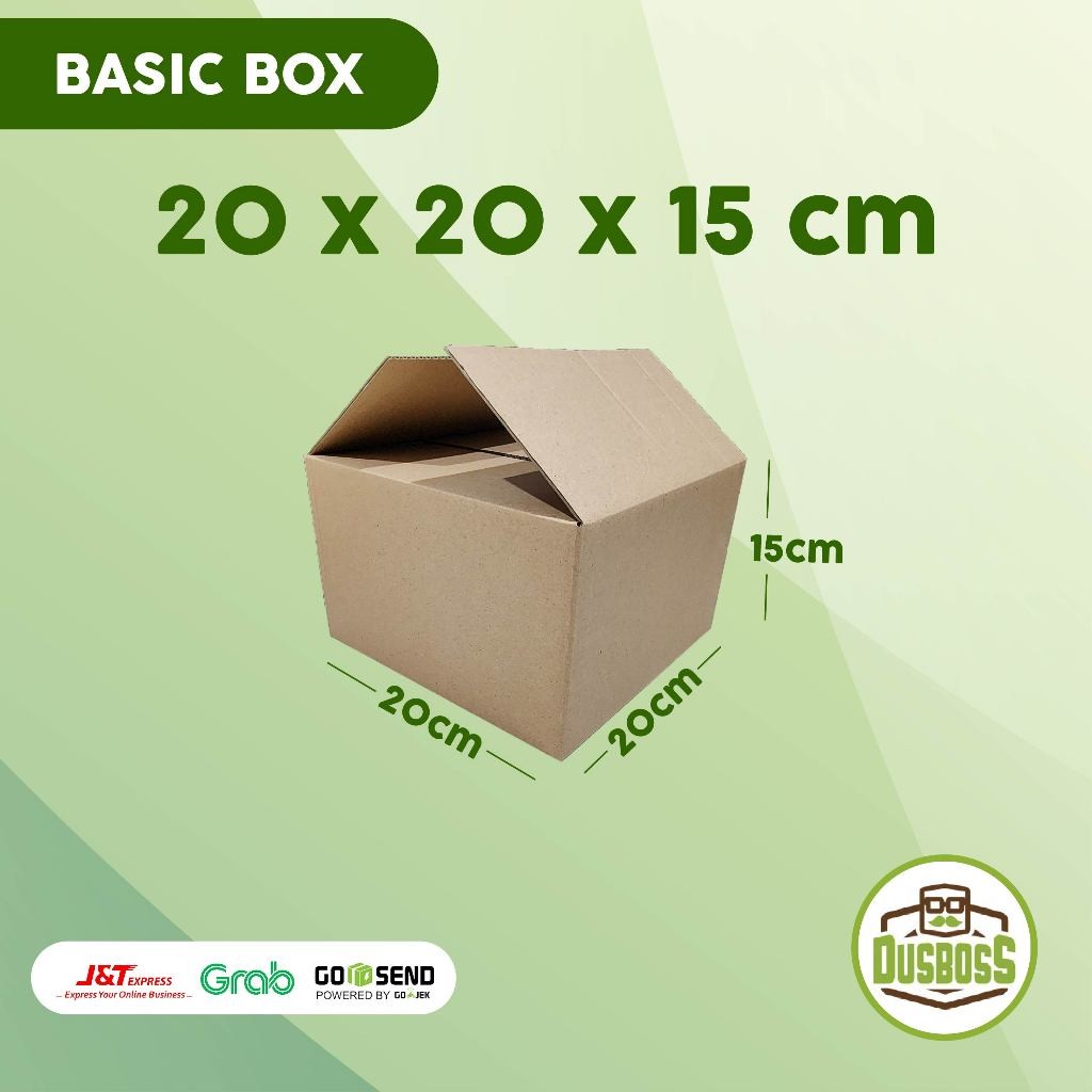 

BOX KARDUS 20x20x15 cm DUS PACKING