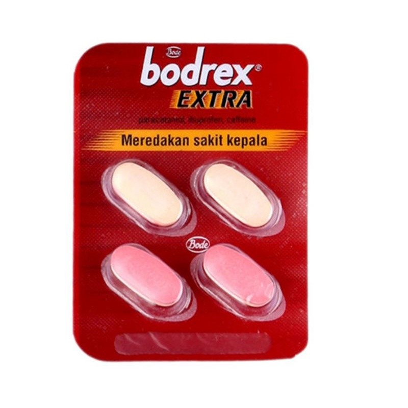 Bodrex Extra Strip isi 4 Tablet