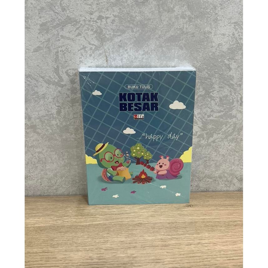 

READY Buku Kotak Besar Alfa 38 Lembar SIAP KIRIM