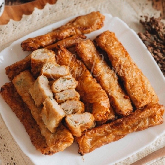 

Crab Roll / Lumpia Rajungan Kani Roku Bento Homemade Nugget - Menu Bekal Lauk Instan Praktis