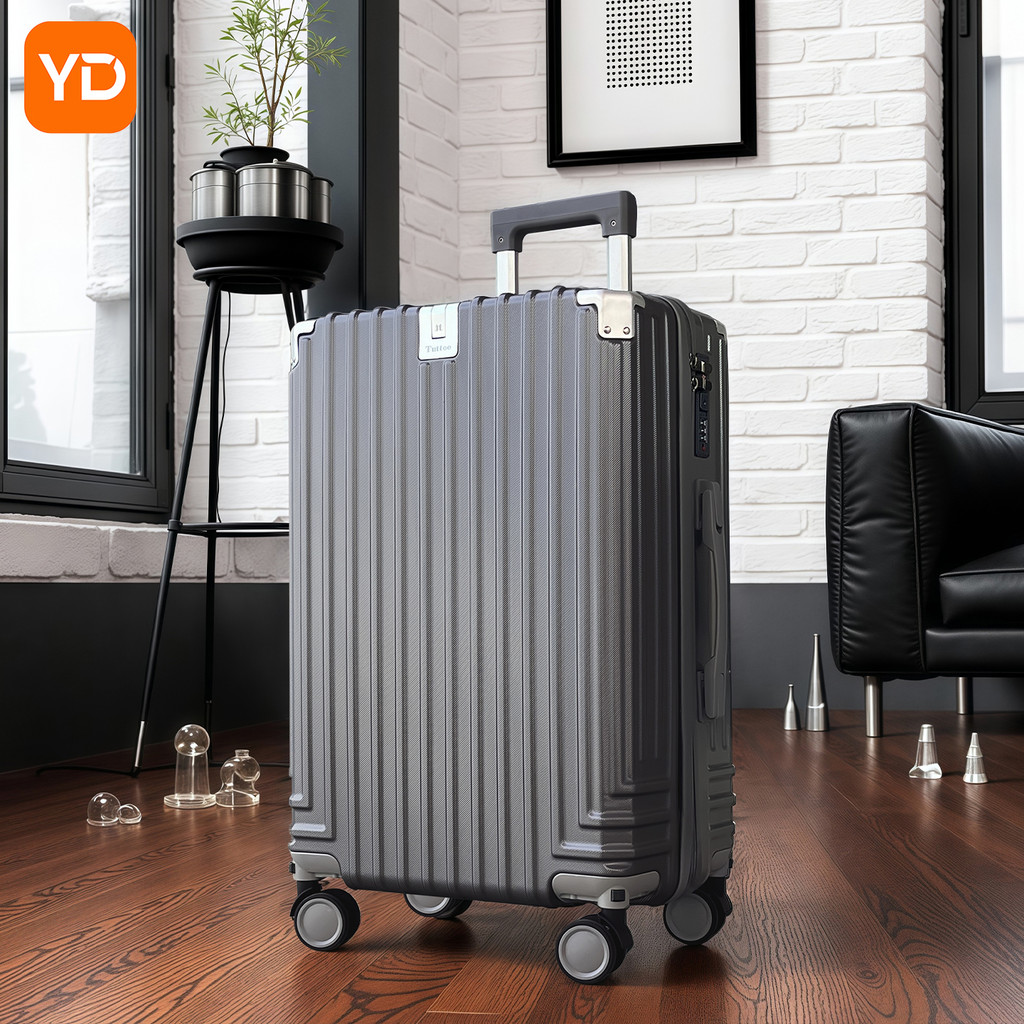 YD Koper 2037 Bagasi Koper 24 inch murah Anti Lecet Tahan Banting Roda 4 Putar 360derajat Pin Lock