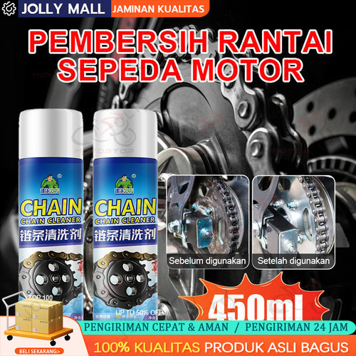 Pilihan Pembalap Profeional Chain Lube Peluma Rantai Contact Cleaner Anti Arat Pemberih Rantai Motor
