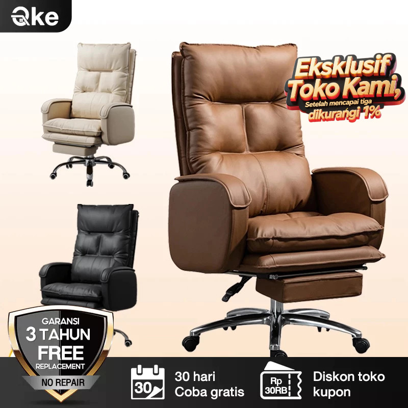 

OKE Kursi Kantor Kursi Gaming Kursi Santai Chairman Kursi Kantor Kursi Aesthetic Kursi Kerja Kantor