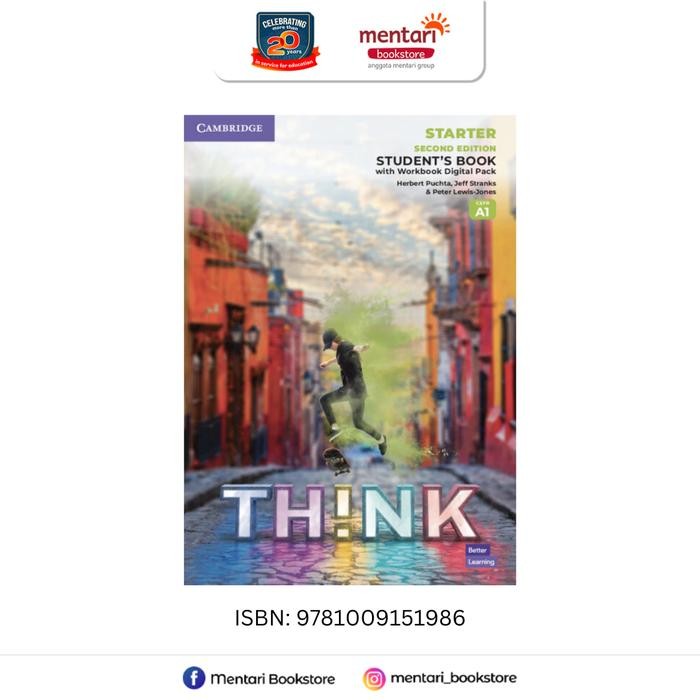 

PROMO!Cambridge Think British English w/ Digital Pack 2nd Edition | Buku SMP - SB StarterREADY