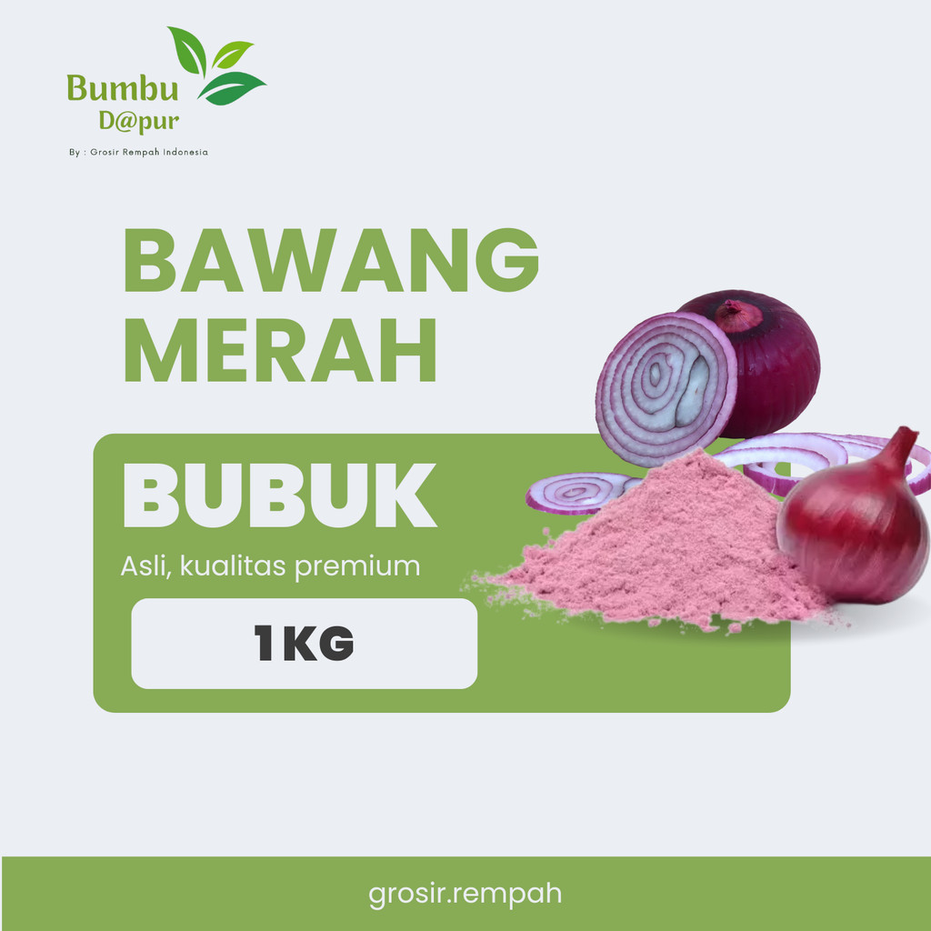 

Bawang Merah Bubuk / Shallot 1 Kg