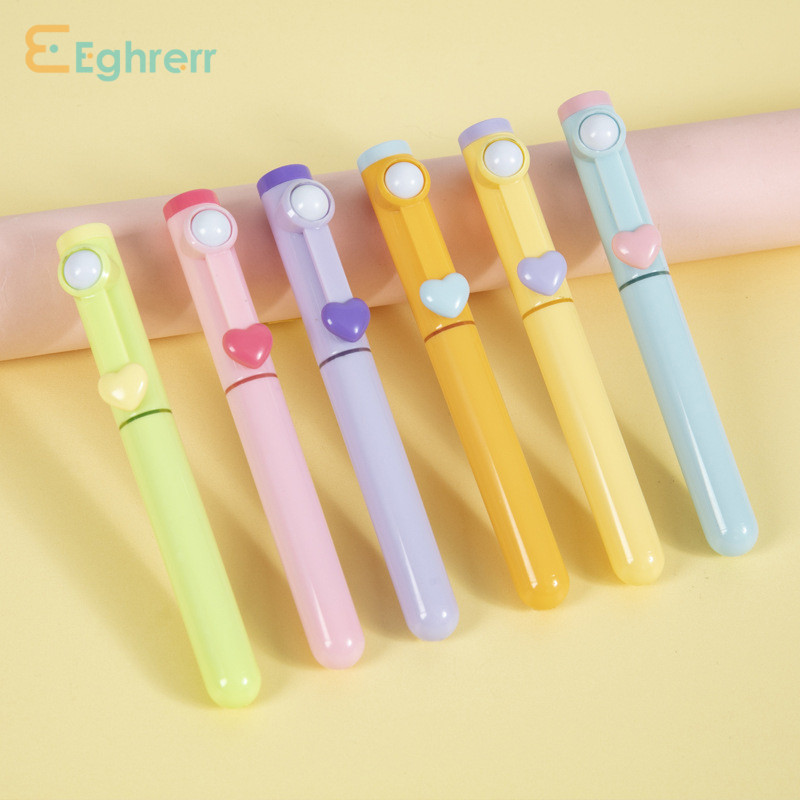 

Eeghrerr Decompression Rolling Fluorescent Pen Student Marking Pen Marking Pen Girl Colorful