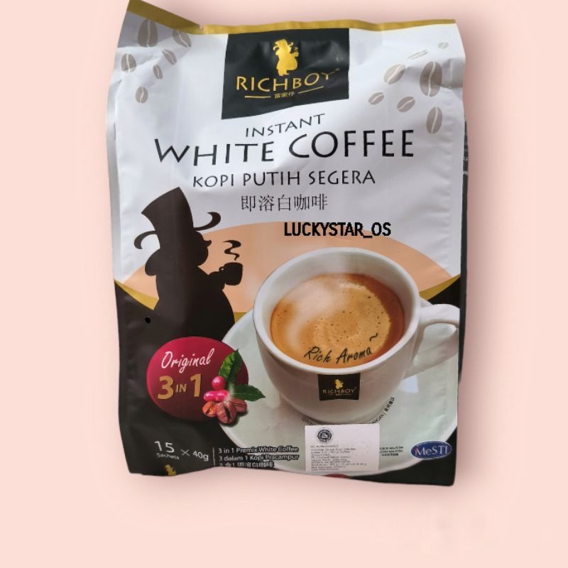 

JAMIN MURAH !!!PROMO! KOPI RICHBOY COFFEEMIX CLASSIC EXTRA RICH WHITE COFFEE (2IN1) (3IN1)(BISA LANGSUNG ORDER)