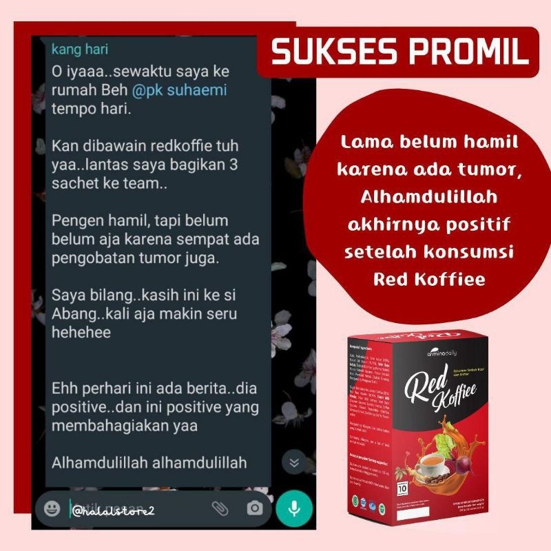 

JAMIN MURAH !!!Red Koffiee (saset)(BISA LANGSUNG ORDER)