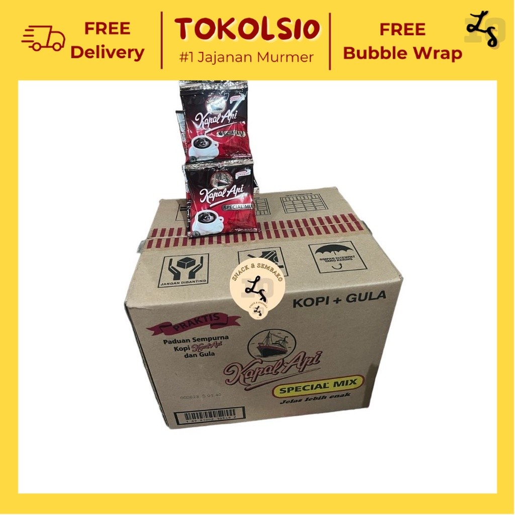 

[1 DUS] Kopi Kapal Api Special Mix Isi 12 Renceng @10 pcs