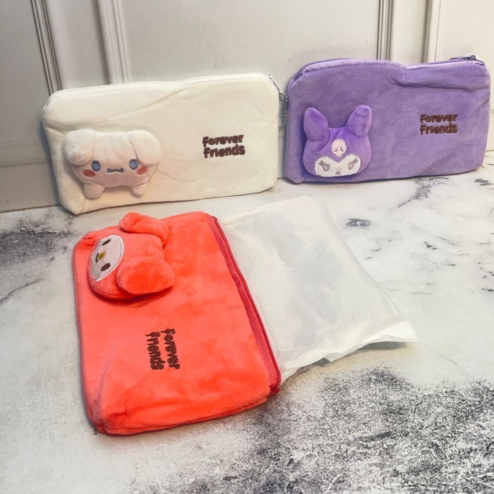 

READY Kotak Pensil Kain Kanvas Boneka Sanrio KP-1516 Tempat Pensil Kain Bahan Lembut Halus Kualitas Terbaik Kotak Pensil Terbaru unik Bisa Cod