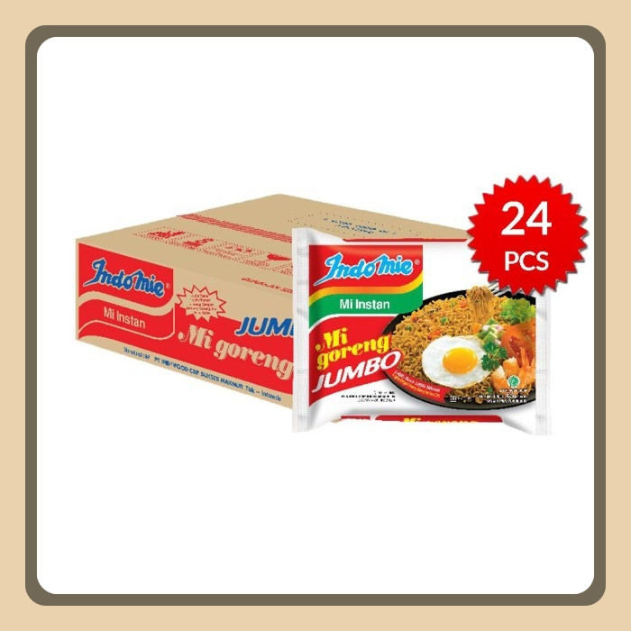 

Indomie Goreng JUMBO 1 Dus