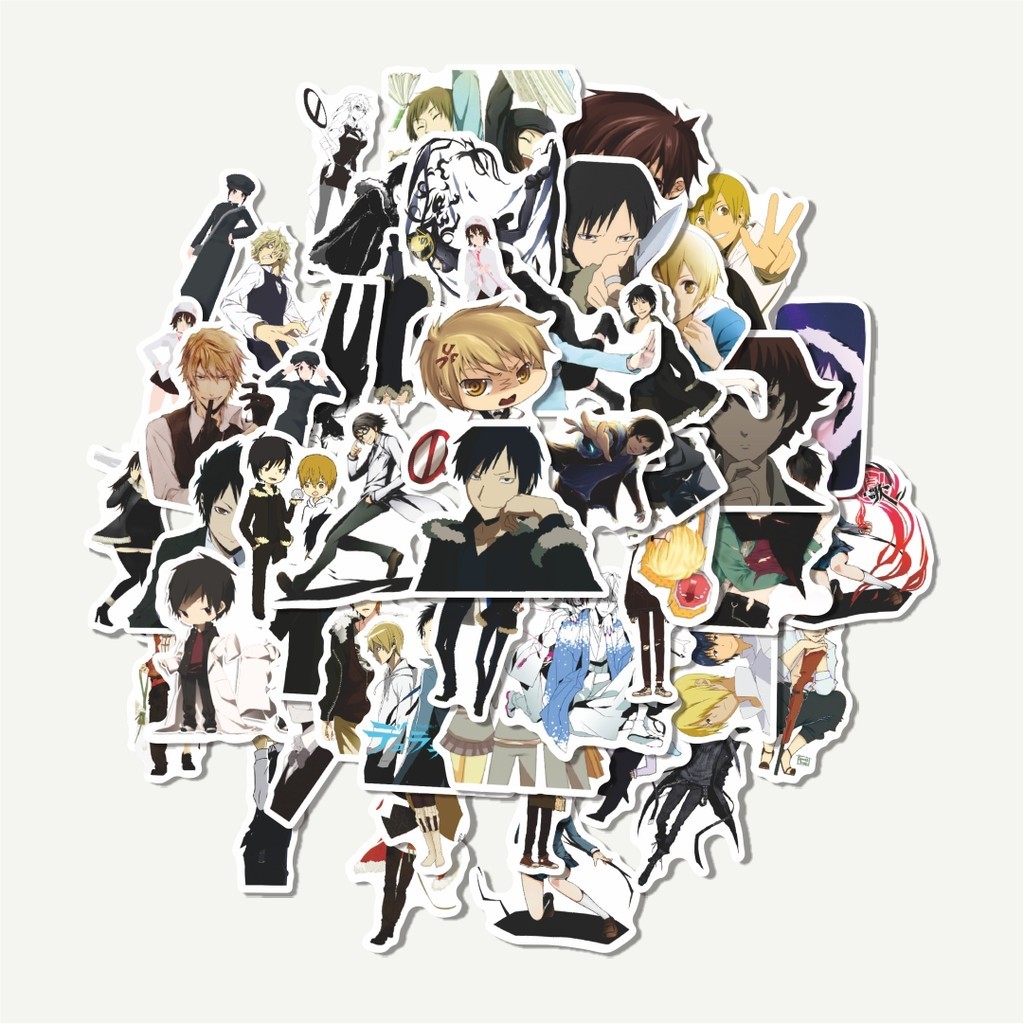 

Sticker Pack Sticker Anime Durarara!! | Sticker TUMBLR | Stiker LAPTOP KOPER HELM