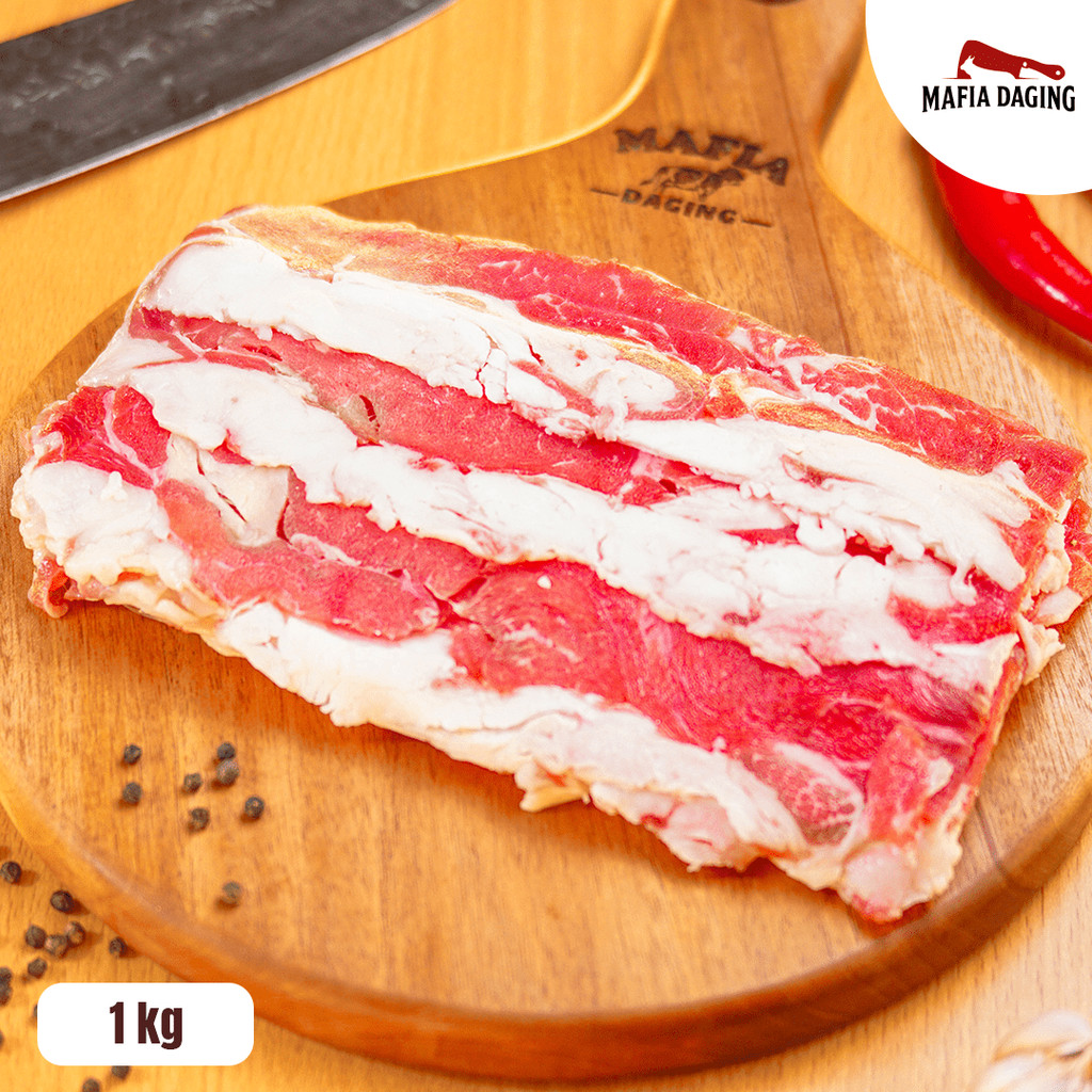 

[Mafia Daging] Australian Brisket Slice 1 kg