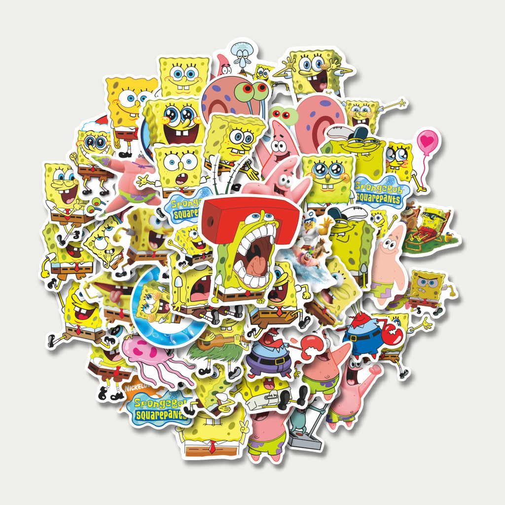 

Sticker Pack Sticker Kartun SpongeBob SquarePants | Sticker TUMBLR | Stiker LAPTOP KOPER HELM