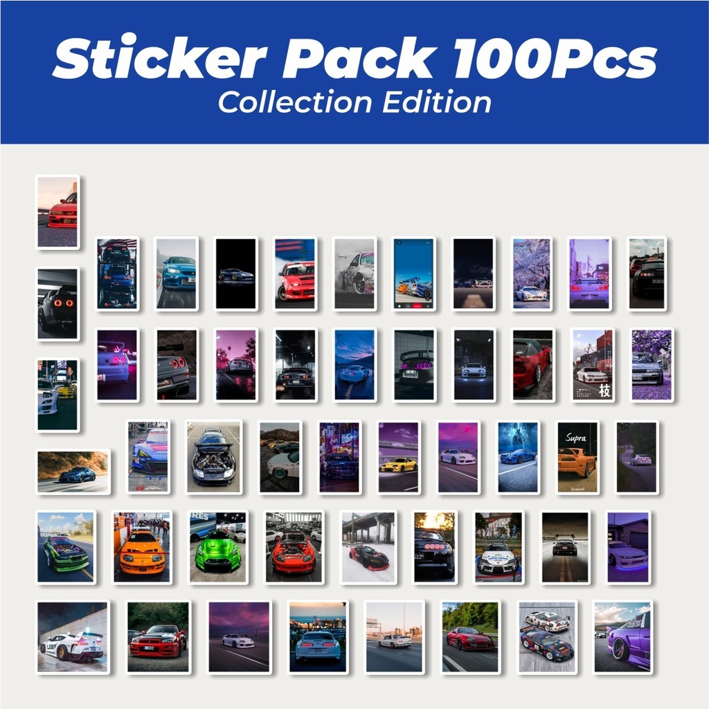 

Hot Stiker Poster Sport Car [Mobil Balap] Lucu Anti Air Stikers Berperekat Waterproof Sticker Decal Buat Motor Helm Buku Journal Koper Casing HP Laptop Botol Minum