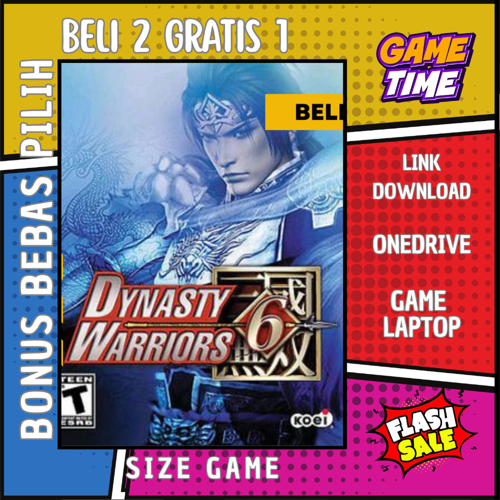 DYNASTY WARRIORS 6 - GAME PC - GAME LAPTOP