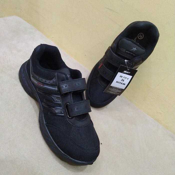 Terlaris  -Sepatu sekolah hitam Pro ATT - Pro Att, 37