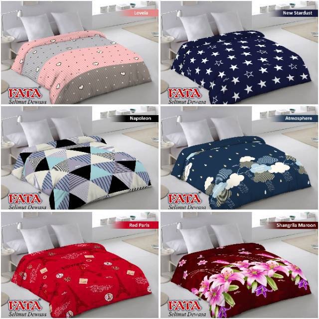 

FATA - Selimut Bulu Dewasa / Kartun 3D 200x200 Cm