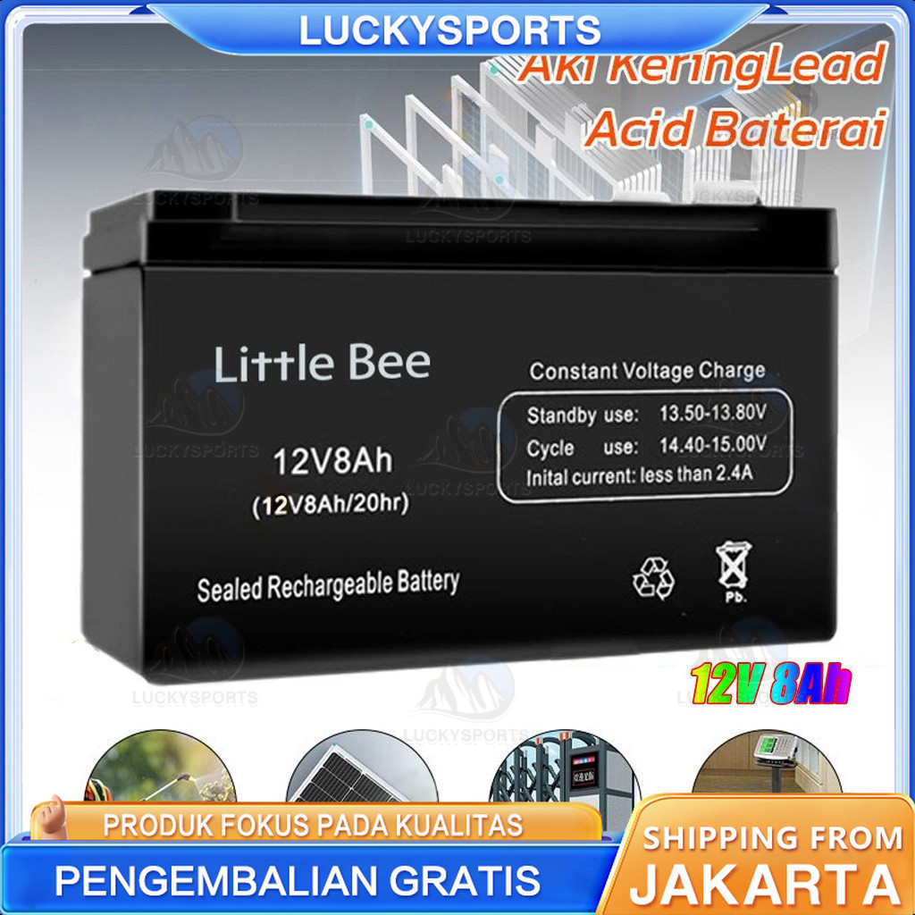 Aki kering 6v 4.5ah/ aki kering genset 6v 20ah/Aki Timbangan Digital VRLA SINUS 6V 4Ah 4.5Ah Aki Eme