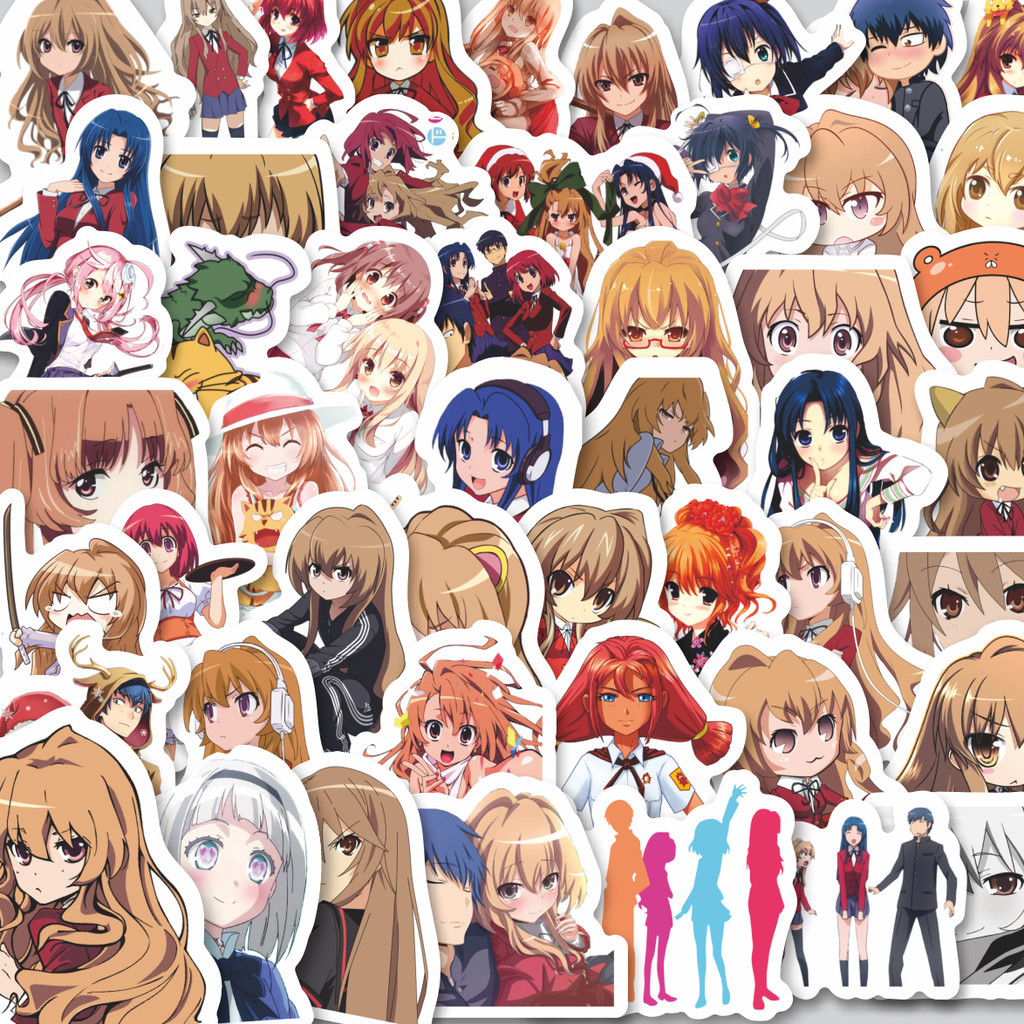 

Stiker Cutting Pack Sticker Anime Toradora! Lucu Anti Air Stikers Berperekat Waterproof Sticker Decal Buat Motor Helm Buku Journal Koper Casing HP Laptop Botol Minum