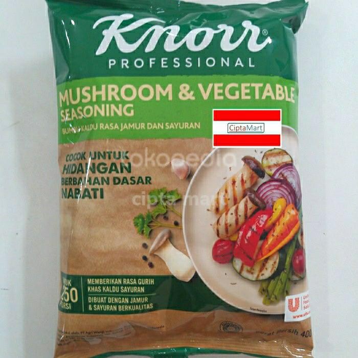 

Best Promo~[Bisa COD] Knorr Professional Mushroom & Vegetable Seasoning / Kaldu Jamur 400 gr