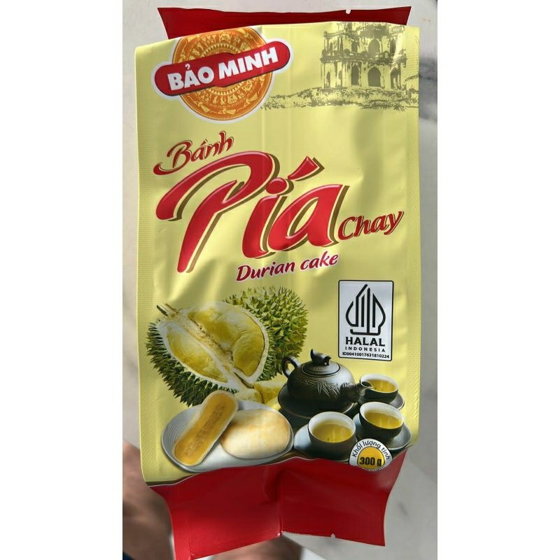 

Pia Durian Vietnam Banh Pia Chay HALAL 300gr