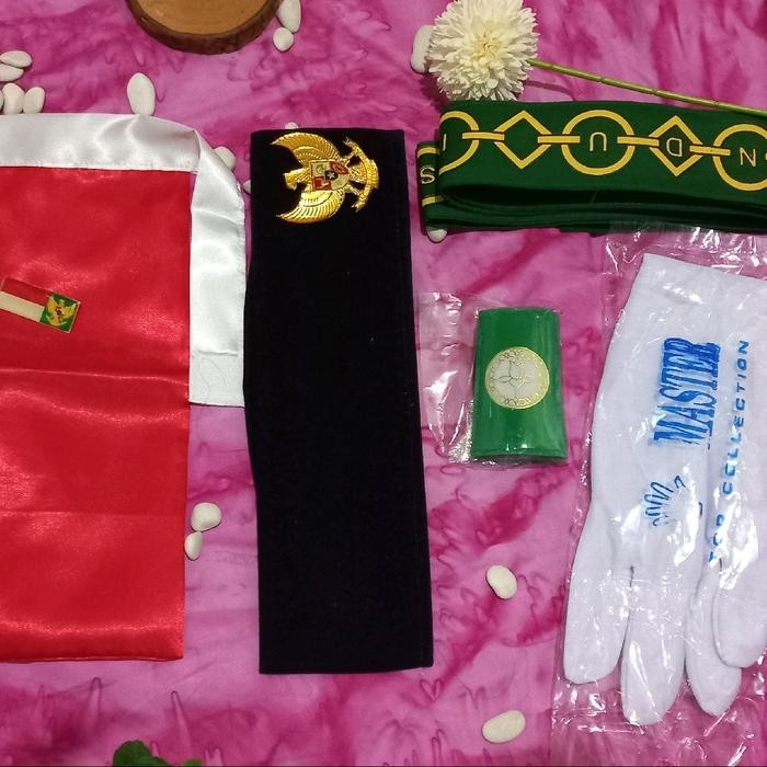 perlengkapan paskibra atribut paskibra 1set - cwek