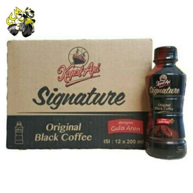 

kapal api signature botol original dan strong (12pcs/200ml)