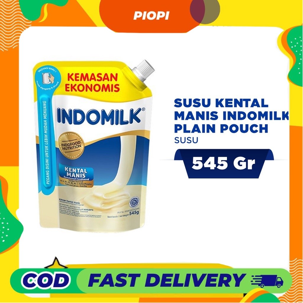 

PIOPI Susu Kental Manis Indomilk Pouch 545gr Tinggi Kalsium