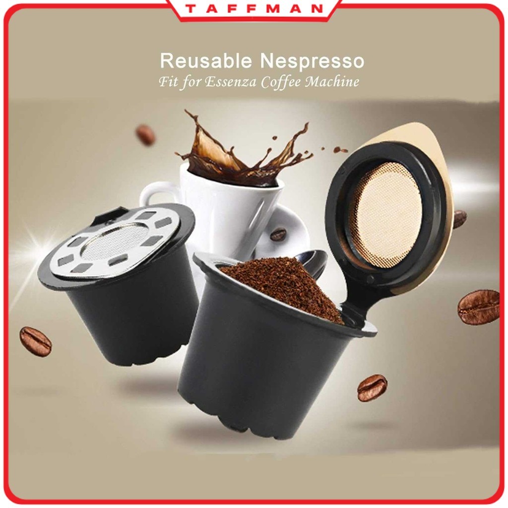 TM - ICAFILAS Kapsul Kopi Reusable Coffee Capsule Upgrade for Nespresso - CC45