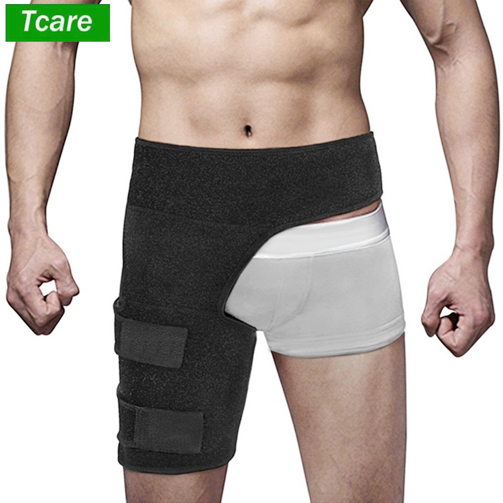Tcare Sciatica Nerve Pain Relief Thigh Compression Brace for Hip Joints Arthritis Groin Wrap Brace P