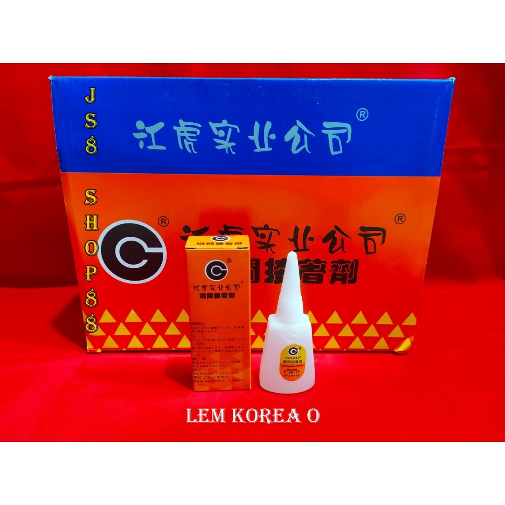 

JAMIN MURAH !!!JS8 SHOP88 O LEM KOREA SETAN SERBAGUNA POWER GLUE TETES CAIR ALTECO ORIGINAL 19GR 25 PCS(BISA LANGSUNG ORDER)