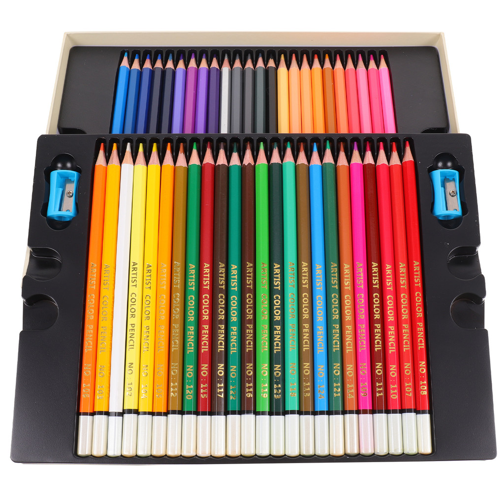 

1 set 120 Color Pencils Set Water Soluble Coloring Pencils for Kids Artists 48 Oil Based Drawing Sketch Student Use Practical