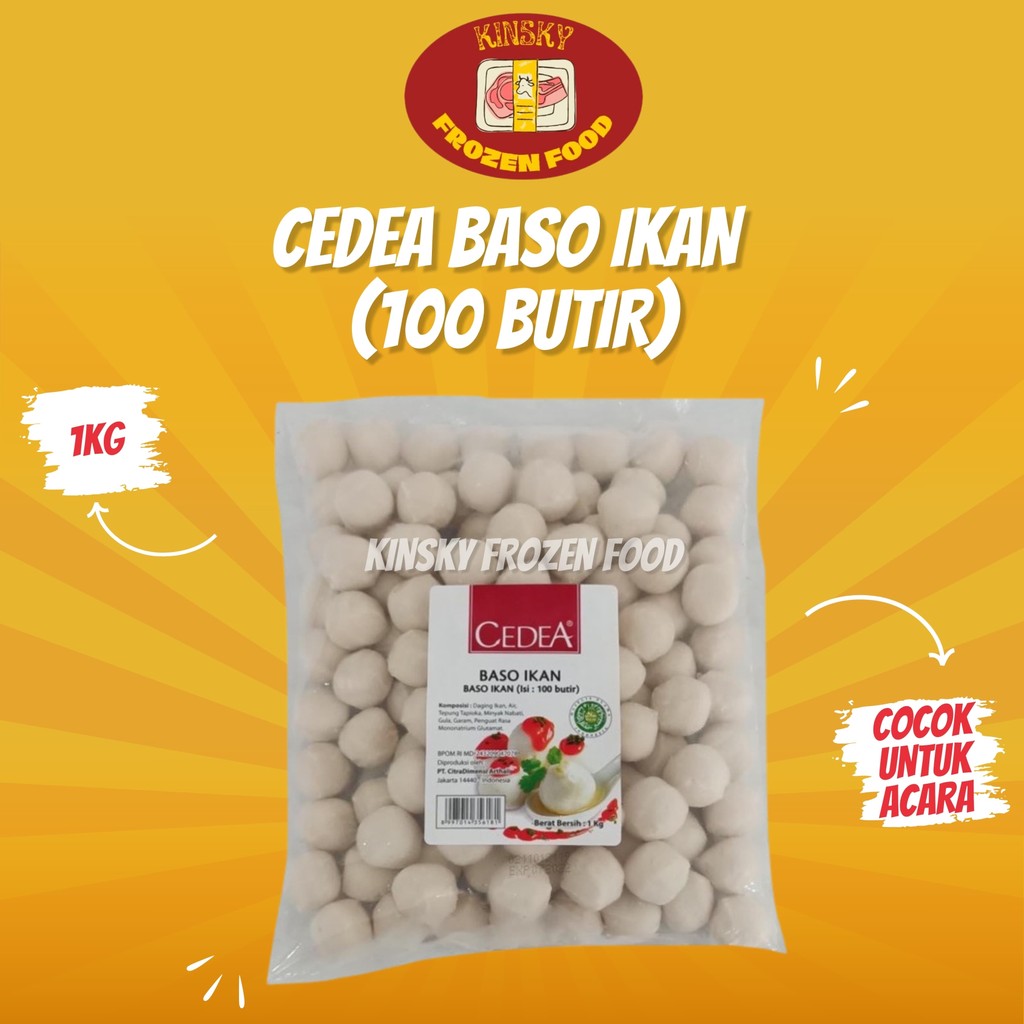 

CEDEA BASO IKAN 1KG / CEDEA BAKSO IKAN 1 KG