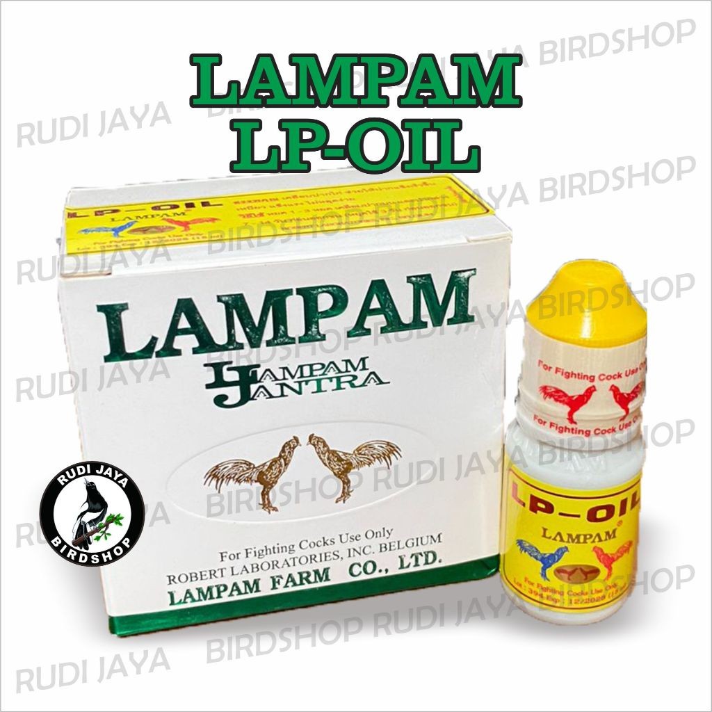 SEDIA LAMPAM OIL LP-OIL LP OIL 10 ML OBAT VITAMIN AYAM ADUAN IMPORT THAILAND ASLI