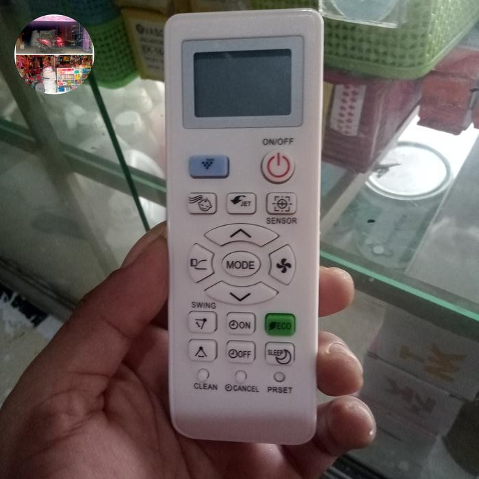 Remote AC SHARP R32 THAILAND Remot ac sharp thailand