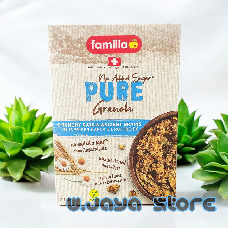 

familia pure granola no added sugar