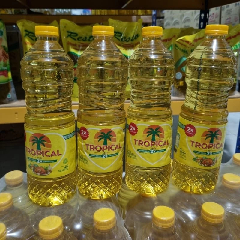 

Minyak Tropical 1 Liter Kemasan Botol | Minyak Goreng Tropical
