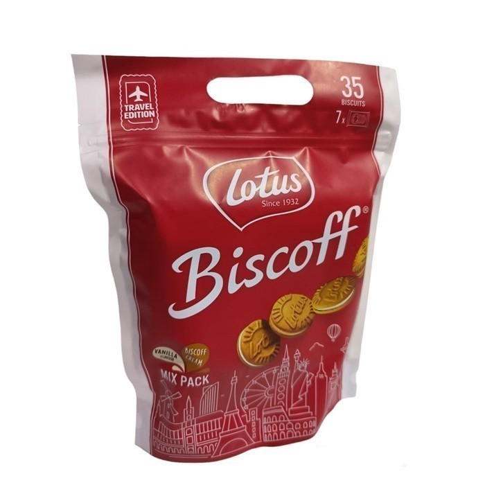 

LOTUS Biscoff Sandwich Mix Pack Travel Edition 350gram Eropa