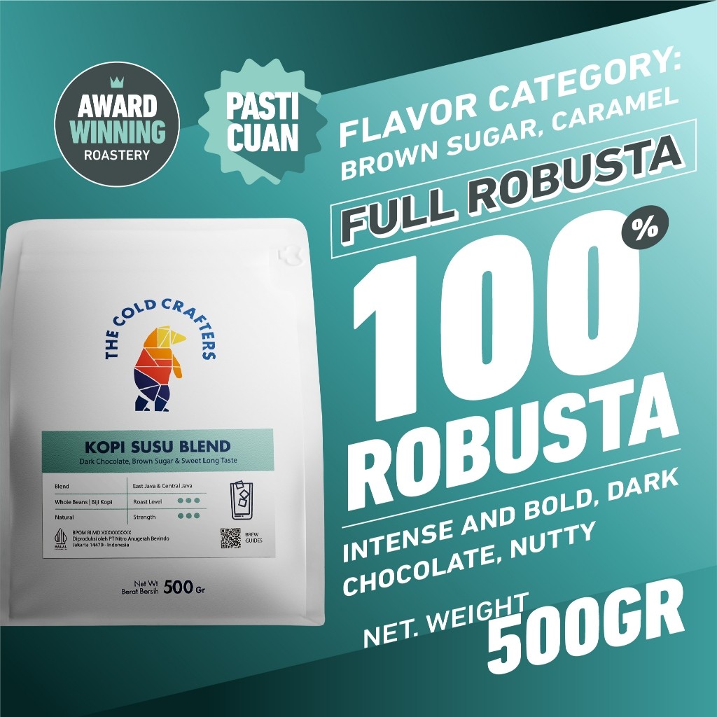 

COD Kopi Susu Espresso Blend 100% Robusta 500gr Minuman Kekinian Biji Bubuk 100% Robusta Roasted Coffee Beans Biji Kopi Bubuk