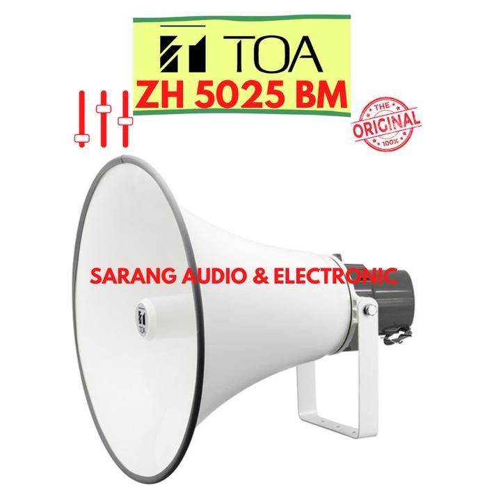 CORONG TOA ZH5025BM HORN TOA ZH 5025 BM ORIGINAL 25watt TOA MASJID