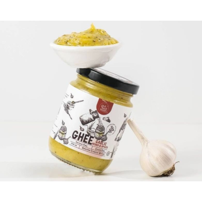 

Ghee Organic (clarified butter) Halal dan Thayyib original and garlic