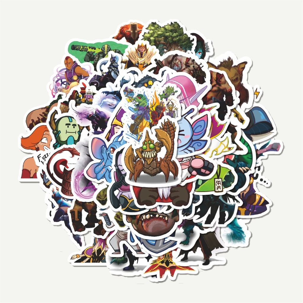

Sticker Pack Stiker Defend Of The Ancient - DOTA Series 3 | Sticker TUMBLR | Stiker LAPTOP KOPER HELM