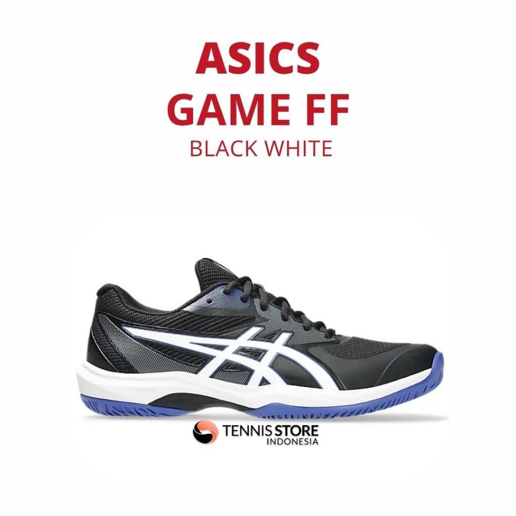 Sepatu Tenis Asics GAME FF / Black White