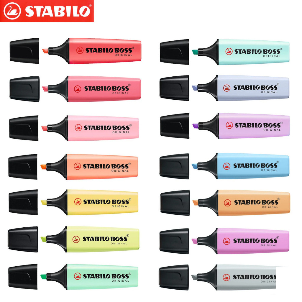 

stabilo boss/highlighter pastel colors