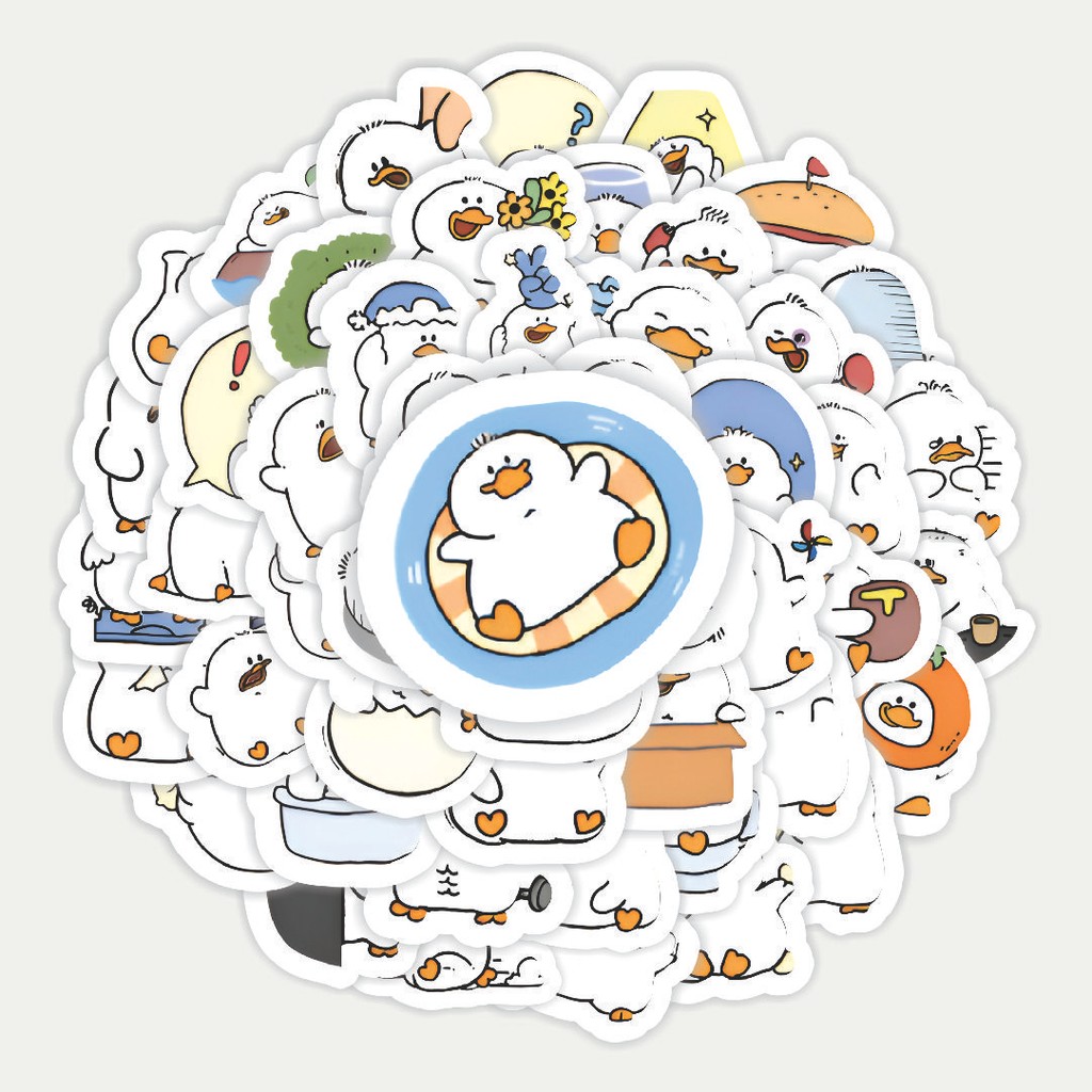 

Sticker Pack Stiker Animal Fat Duck [Hewan Bebek Gemuk] | Sticker TUMBLR | Stiker LAPTOP KOPER HELM