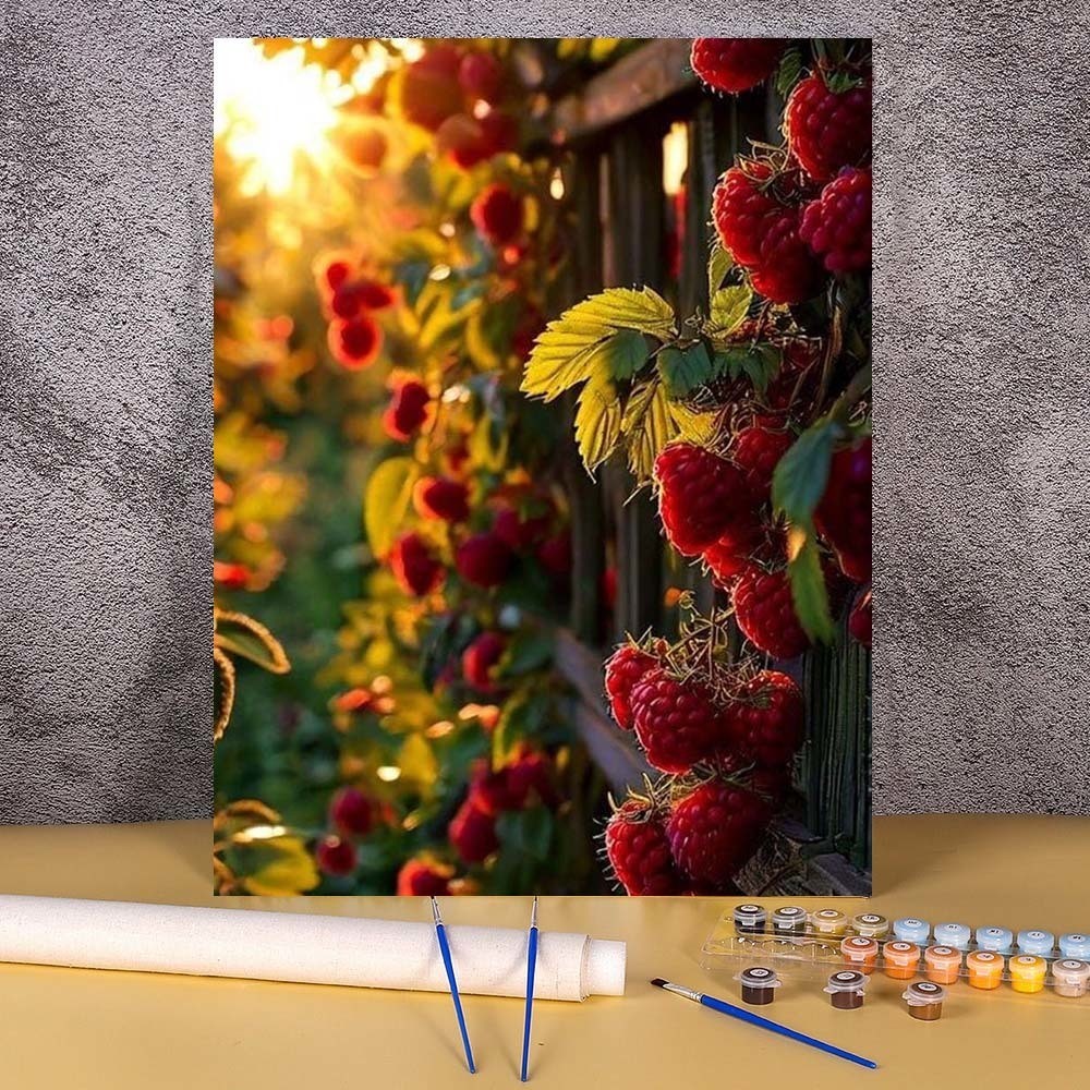 

Scenery Pictures By Number Plant Fruit Kits Home Decor Painting By Numbers Landscape Drawing On Canvas HandPainted Art Gift